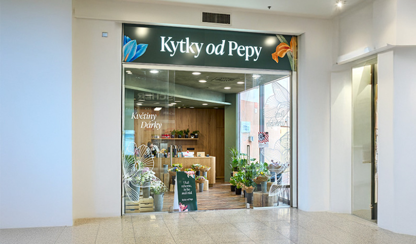 Kytky od Pepy otevřely novou pobočku v obchodním centru v Olomouci